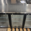 New Air NBB-72-SG 2 Door Glass Back Bar Refrigerator
