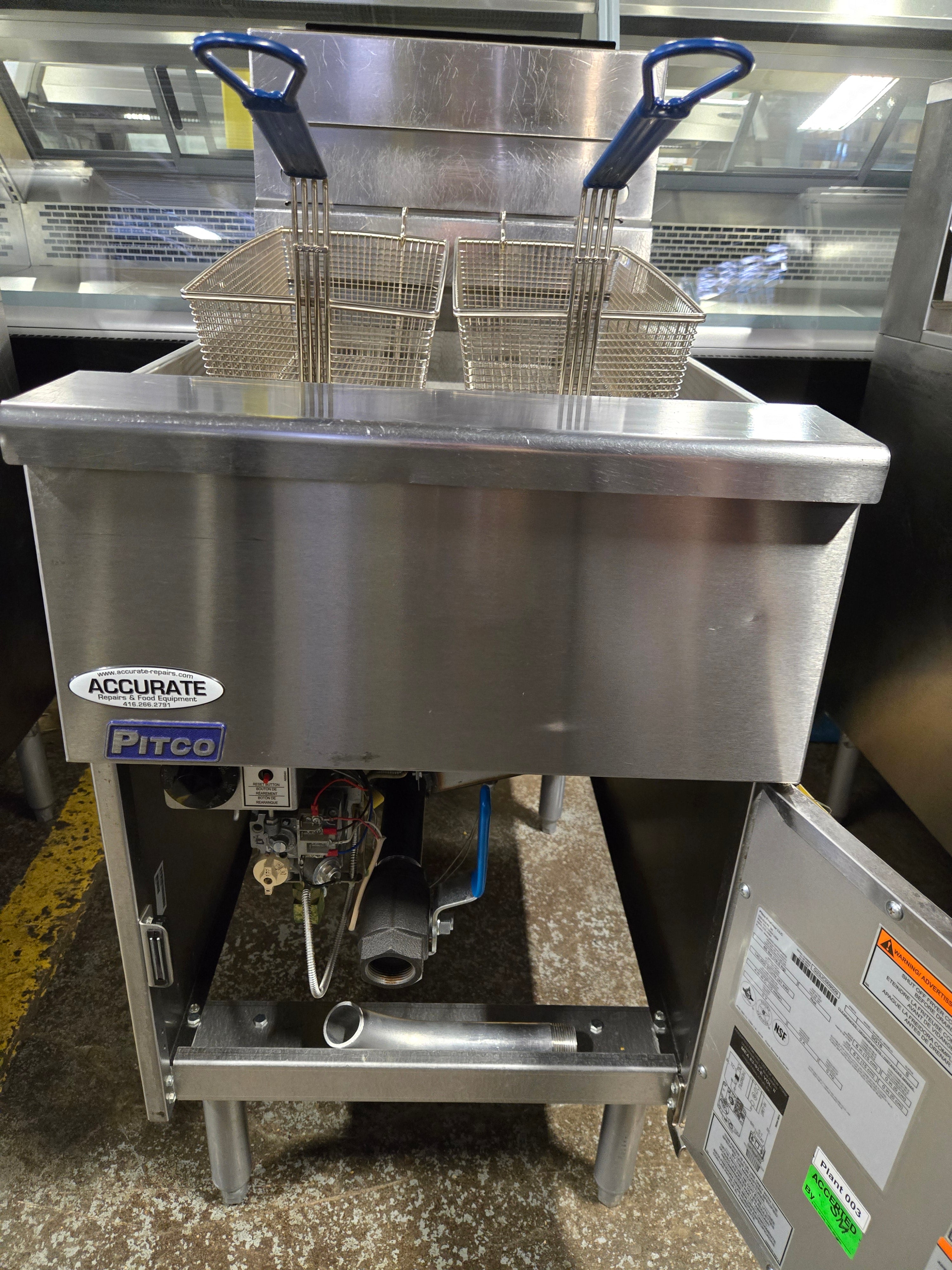 Pitco Natural Gas Floor Fryer SG18-S