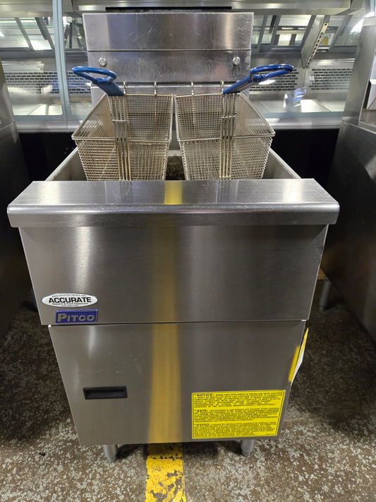Pitco Natural Gas Floor Fryer SG18-S