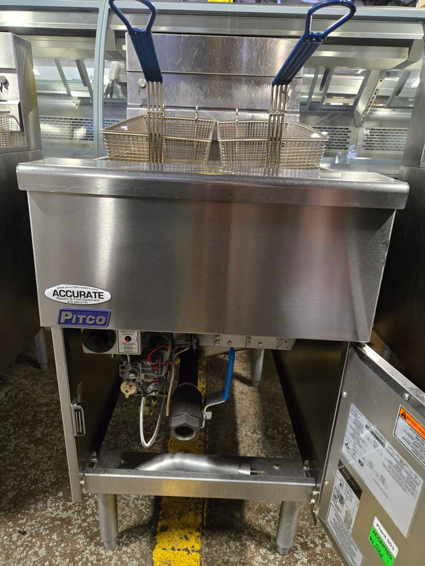 Pitco Natural Gas Floor Fryer SG18-S