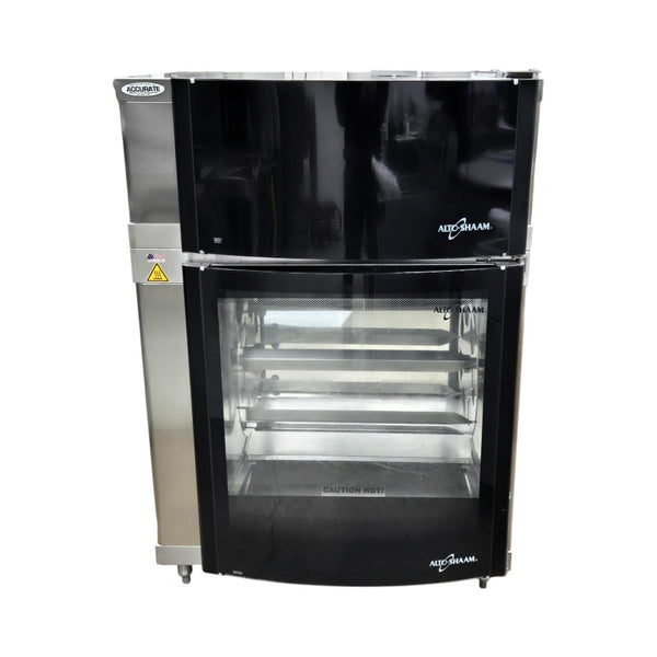 Alto Shaam AR-7EVH Electric 7 Spit Chicken Rotisserie with Ventless Hood
