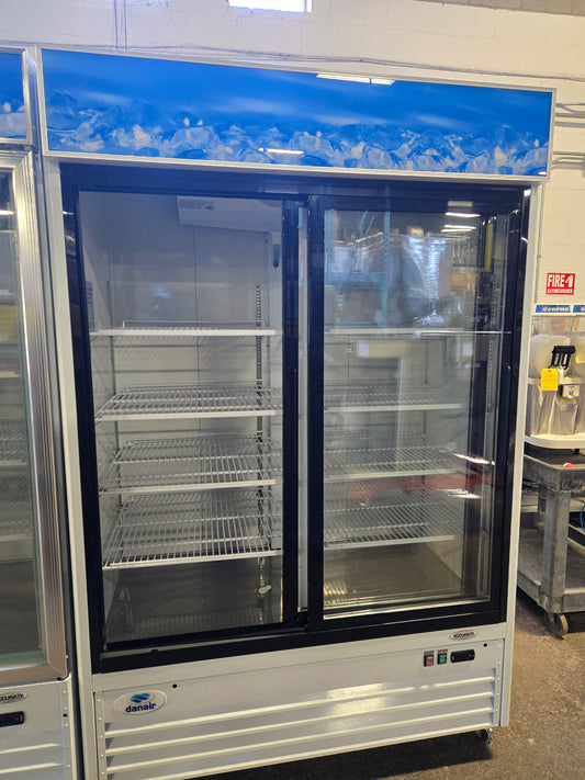 Danair NRG-2-GDC-53-HC Glass Door Refrigerator