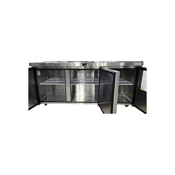 Atosa MGF8404GR Undercounter Refrigerator - 3 Door