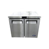 Atosa MGF36FGR Undercounter Freezer - 2 Door - 36''