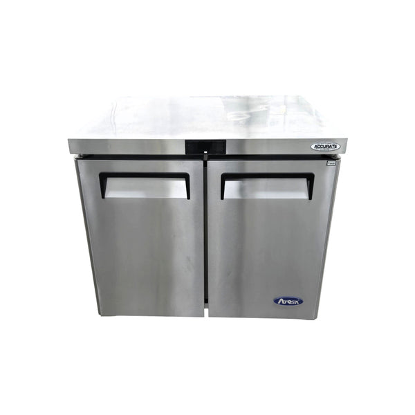 Atosa MGF36FGR Undercounter Freezer - 2 Door - 36''