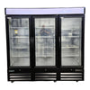 MVP Group KGF-72DV Freezer - 3 Glass Door