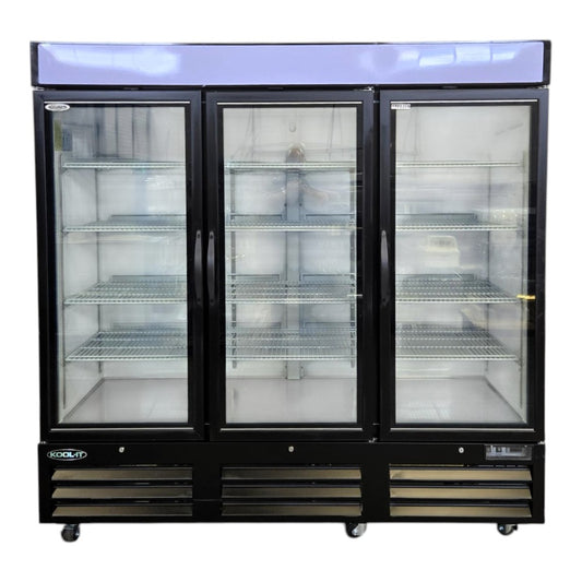 MVP Group KGF-72DV Freezer - 3 Glass Door