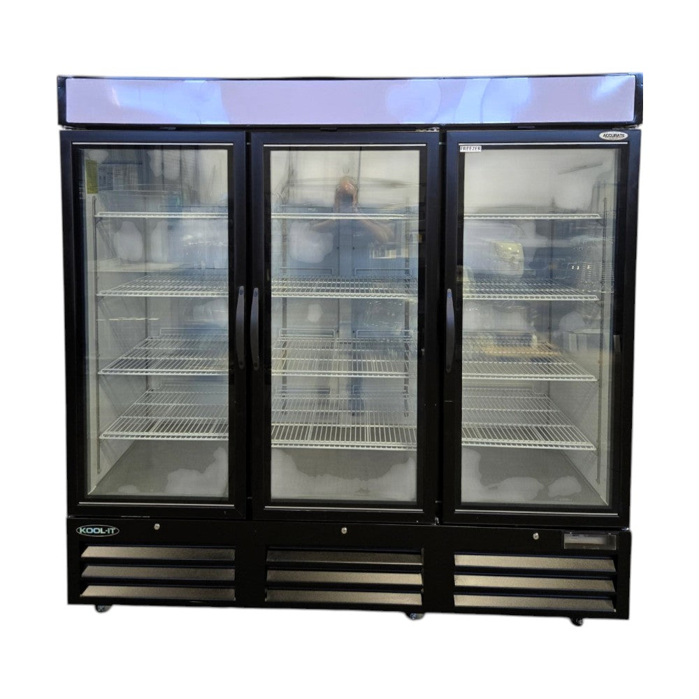 MVP Kool It KGF-72DV 3 Glass Door Freezer