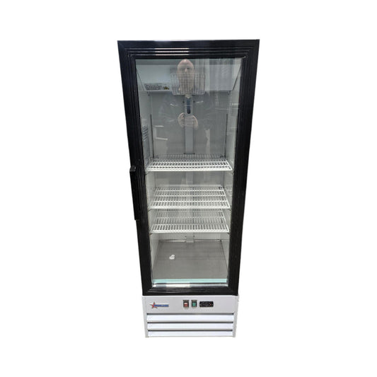 Omcan G258BMF-HC Refrigerator - 1 Glass Door - 21.5