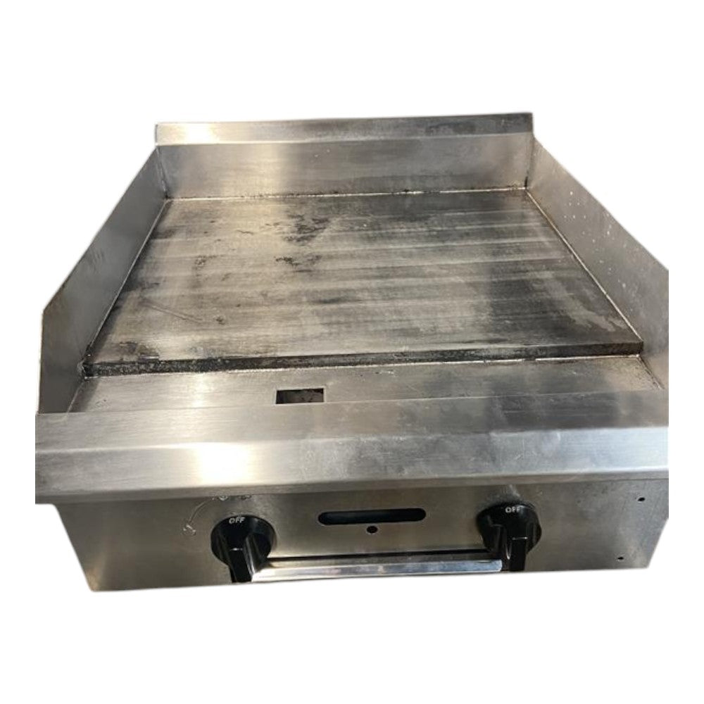 BakeMax BACG24-2 Heavy Duty Griddle - Natural Gas