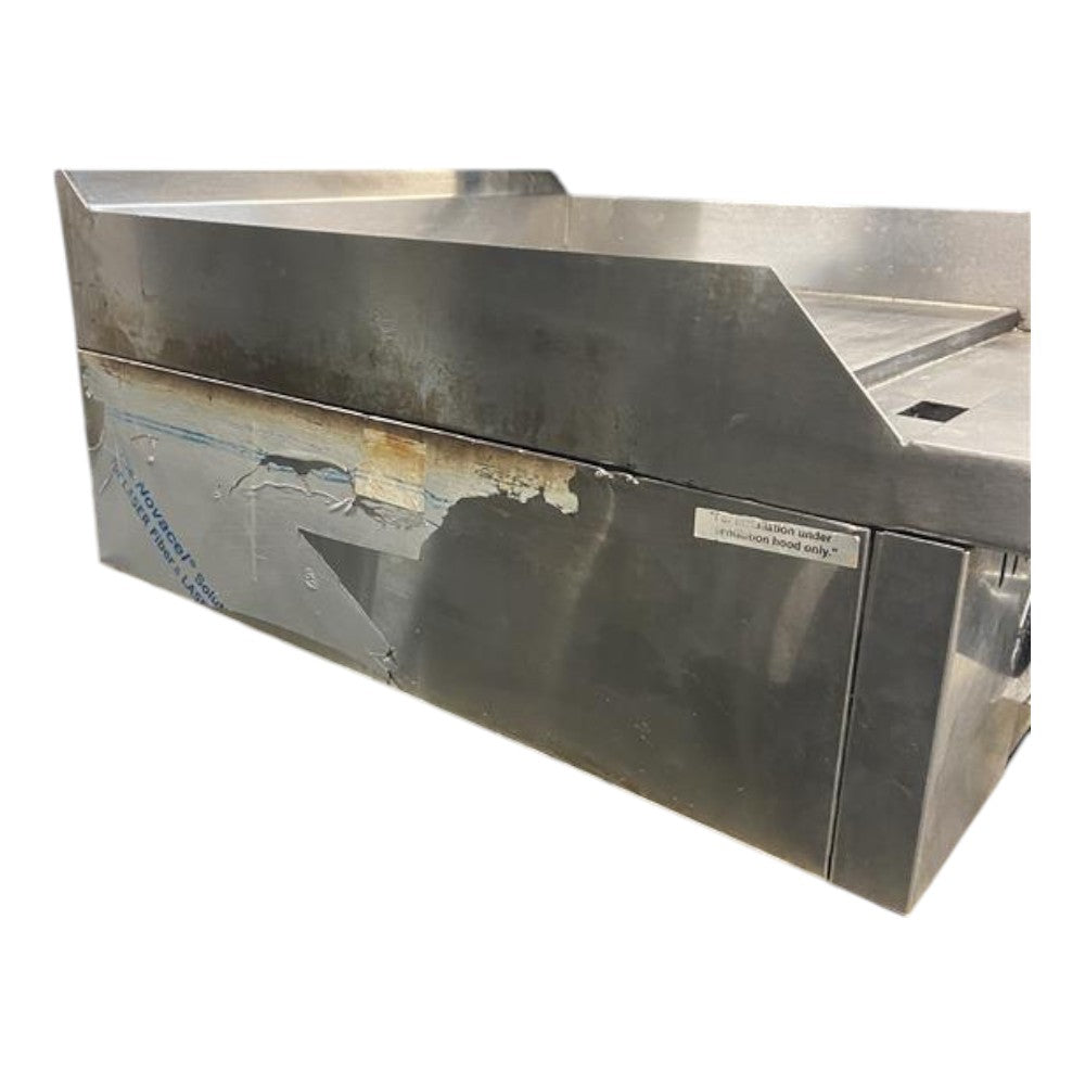 BakeMax BACG24-2 Heavy Duty Griddle - Natural Gas