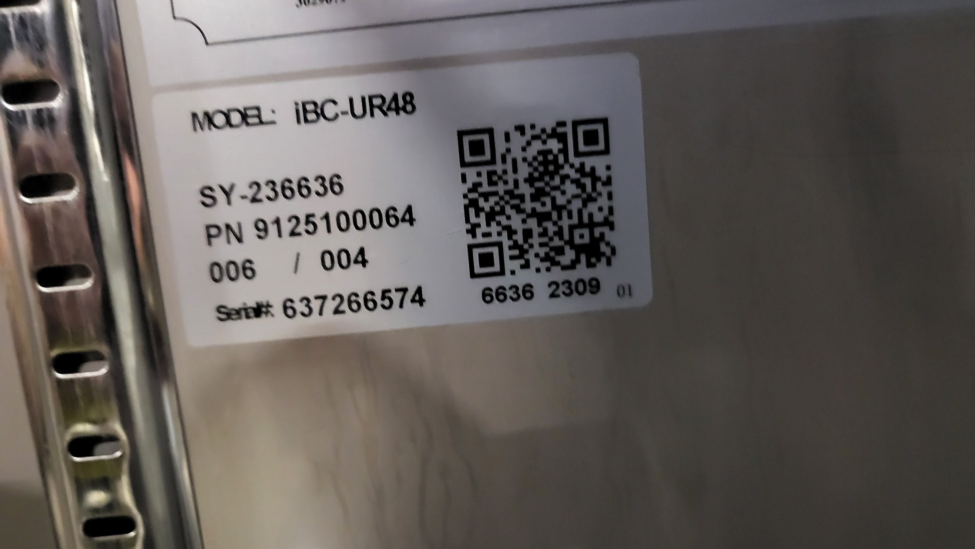 Ibeecool  iBC-WTR48 48in worktop refrigerator