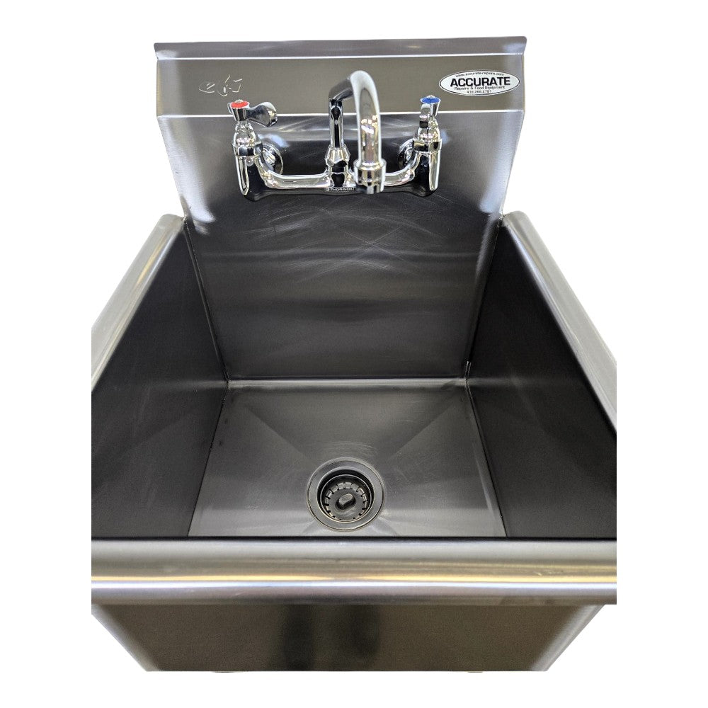 EFI SI818-1N Sink with Faucet - 18 x 18 in