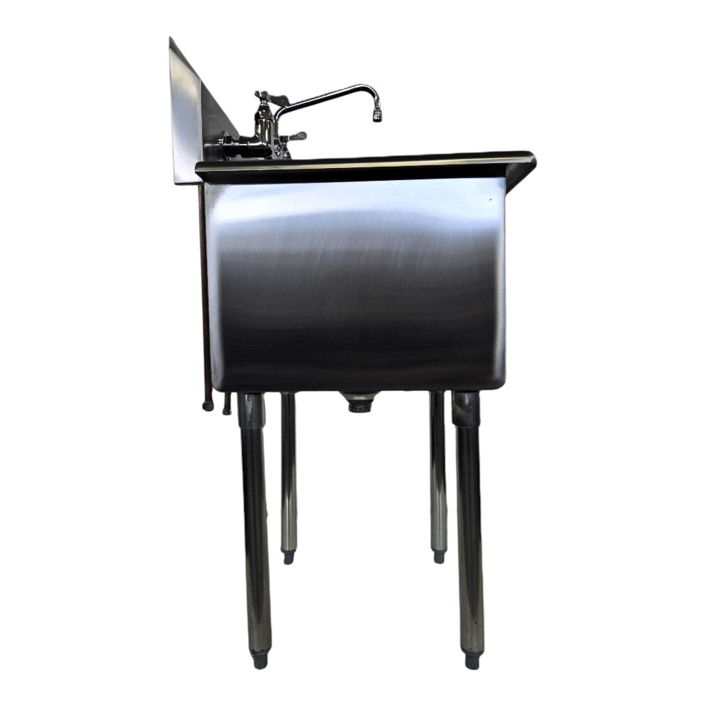 EFI SI818-1N Sink with Faucet - 18 x 18 in
