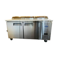 Atosa MPF8202GR Pizza Prep Table Refrigerator