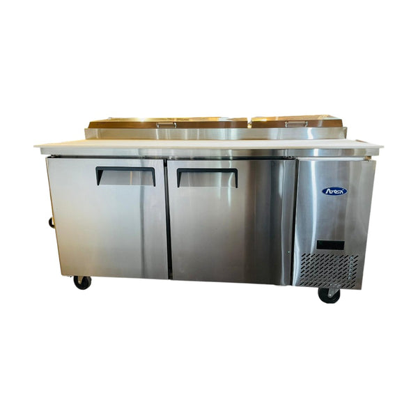 Atosa MPF8202GR Pizza Prep Table Refrigerator
