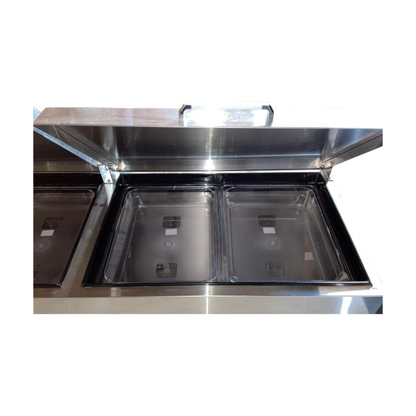 Atosa MPF8202GR Pizza Prep Table Refrigerator