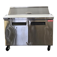 New Air NPT-048-SA Refrigerated Prep Table - 48 inch