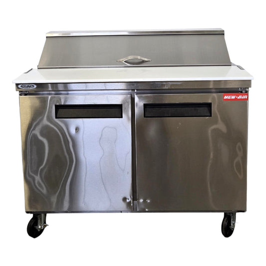 New Air NPT-048-SA Refrigerated Prep Table - 48 inch