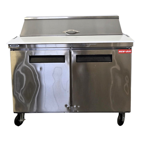 New Air NPT-048-SA Refrigerated Prep Table - 48 inch