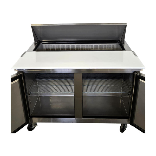 New Air NPT-048-SA Refrigerated Prep Table - 48 inch
