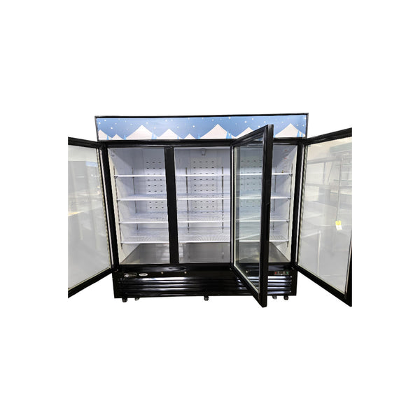 EFI F3-82GDVC Freezer - Merchandiser - 3 Glass Door - Cosmetic Scratches