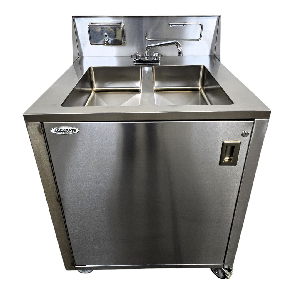 AFI KU10-12 Portable -Double Basin Sink