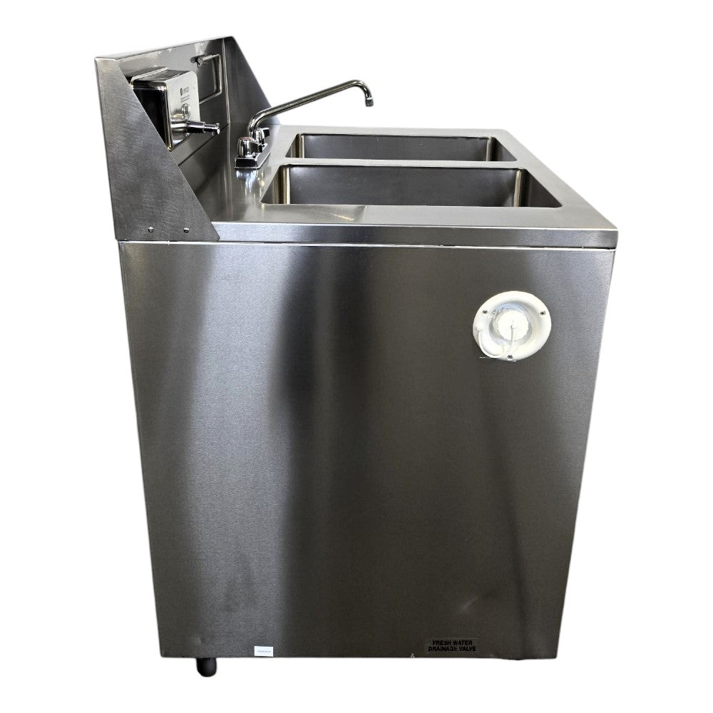 AFI KU10-12 Portable -Double Basin Sink