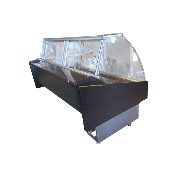 HydraKool - KFM-CG-80-S - Fridge - Display - Curved Glass - 77.5 Inch