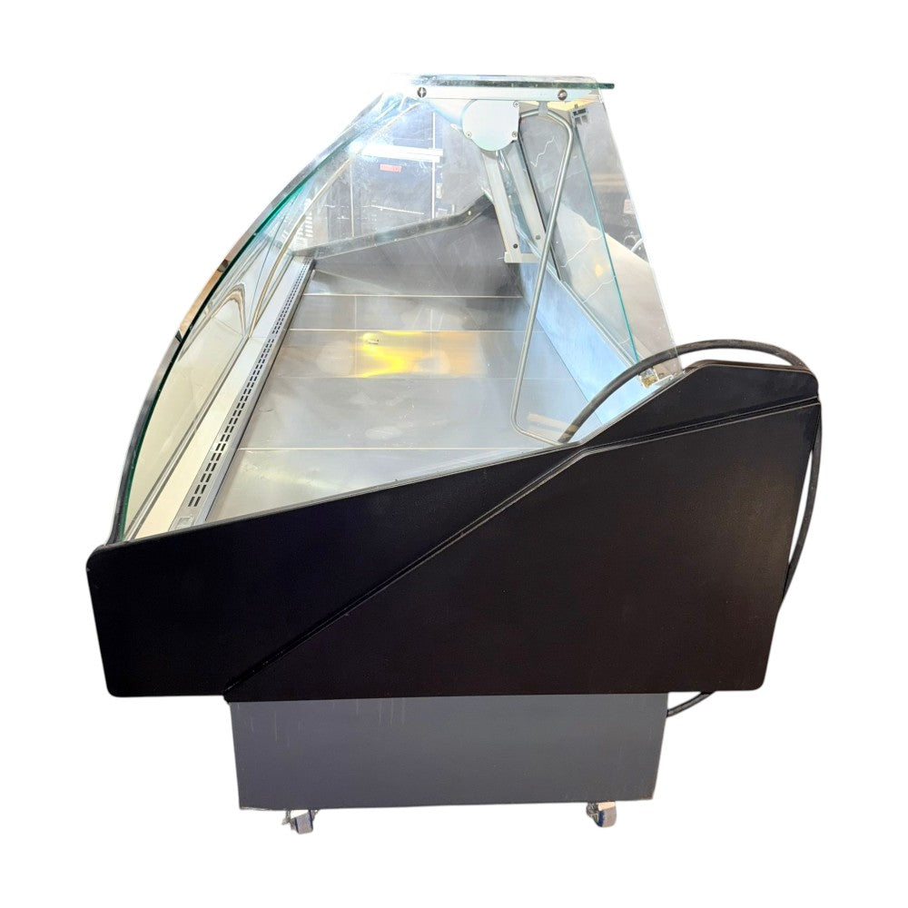 Hyrdra-Kool KFMCG-100SA Curved Glass Deli Case