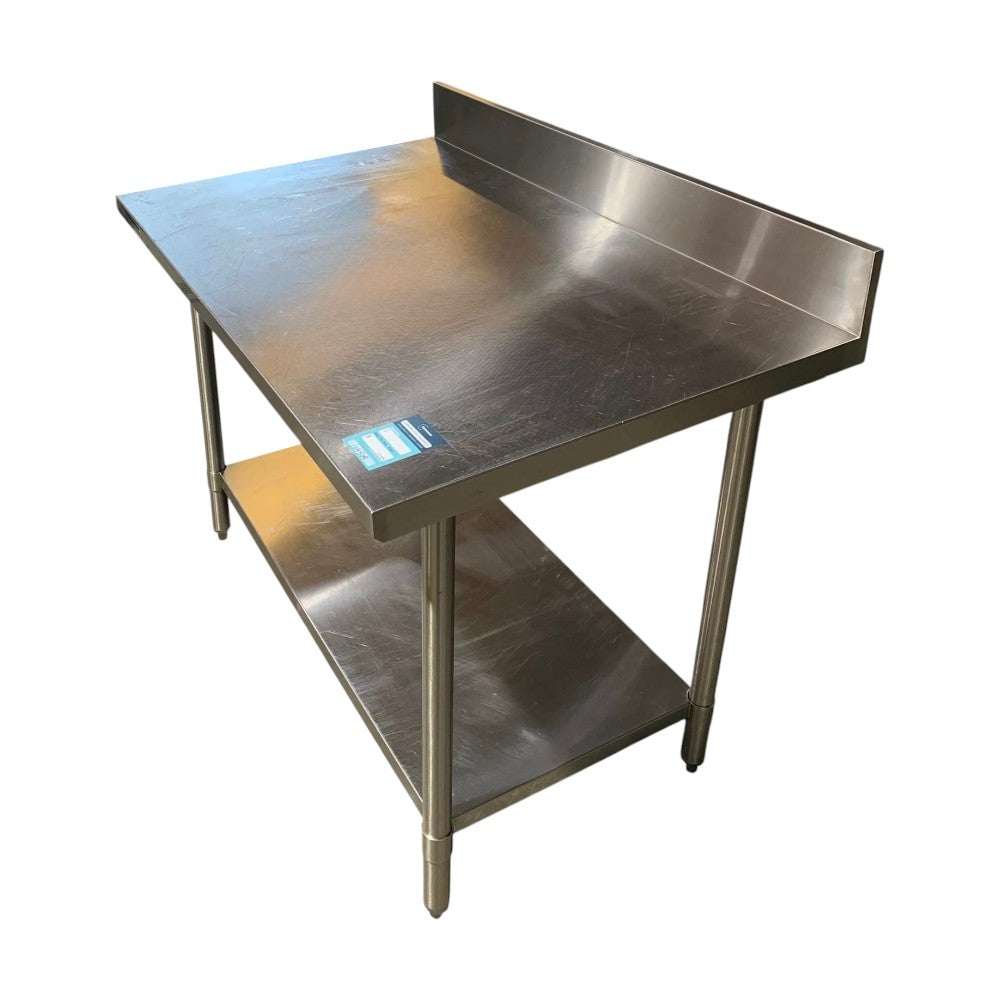 Thorinox DSST-3040-BK SS Table with Splash Guard 30 x 48 x 39