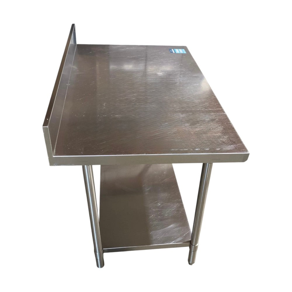 Thorinox DSST-3040-BK SS Table with Splash Guard 30 x 48 x 39