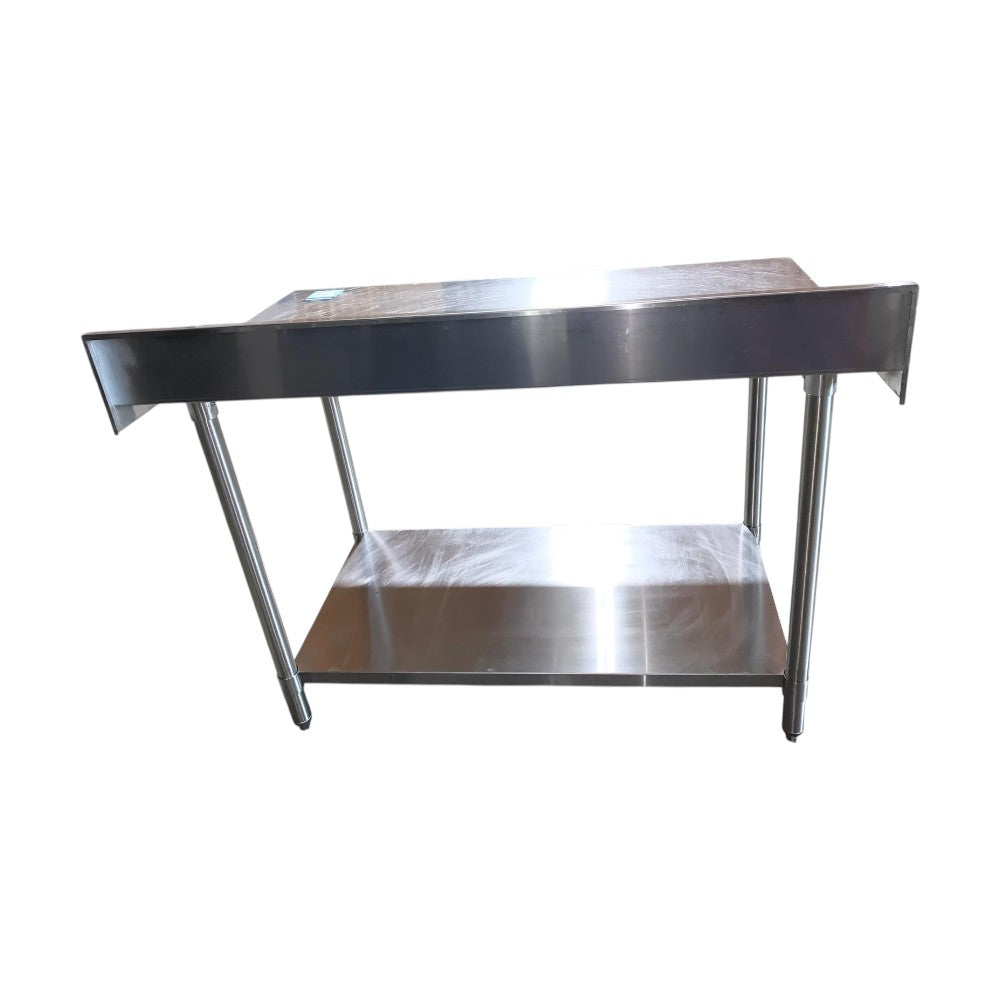 Thorinox DSST-3040-BK SS Table with Splash Guard 30 x 48 x 39