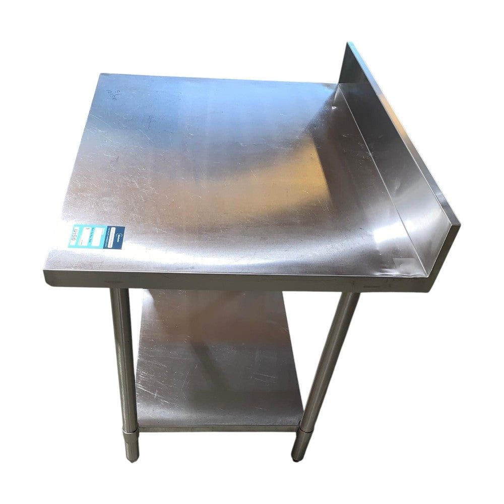Thorinox DSST-3036-BK SS Table with Splash Guard 30 x 36 x 39