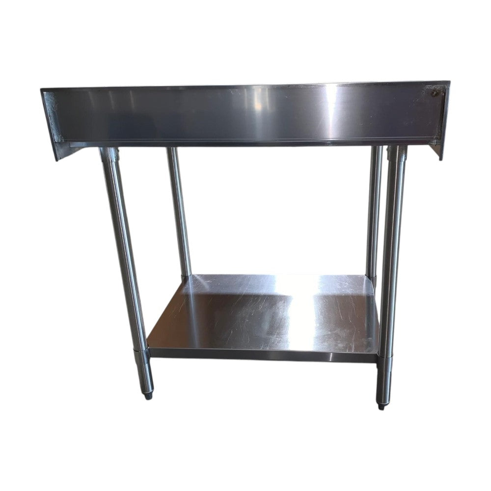 Thorinox DSST-3036-BK SS Table with Splash Guard 30 x 36 x 39