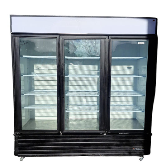 TRUE GDM-72 Refrigerator Merchandiser - 3 Glass Door - 78''