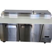 Atosa MPF8202GR Pizza Prep Table Refrigerator