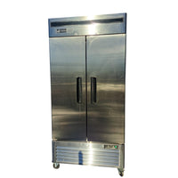 EFI F2-39VC Freezer - 2 Solid Door - 39 Inch