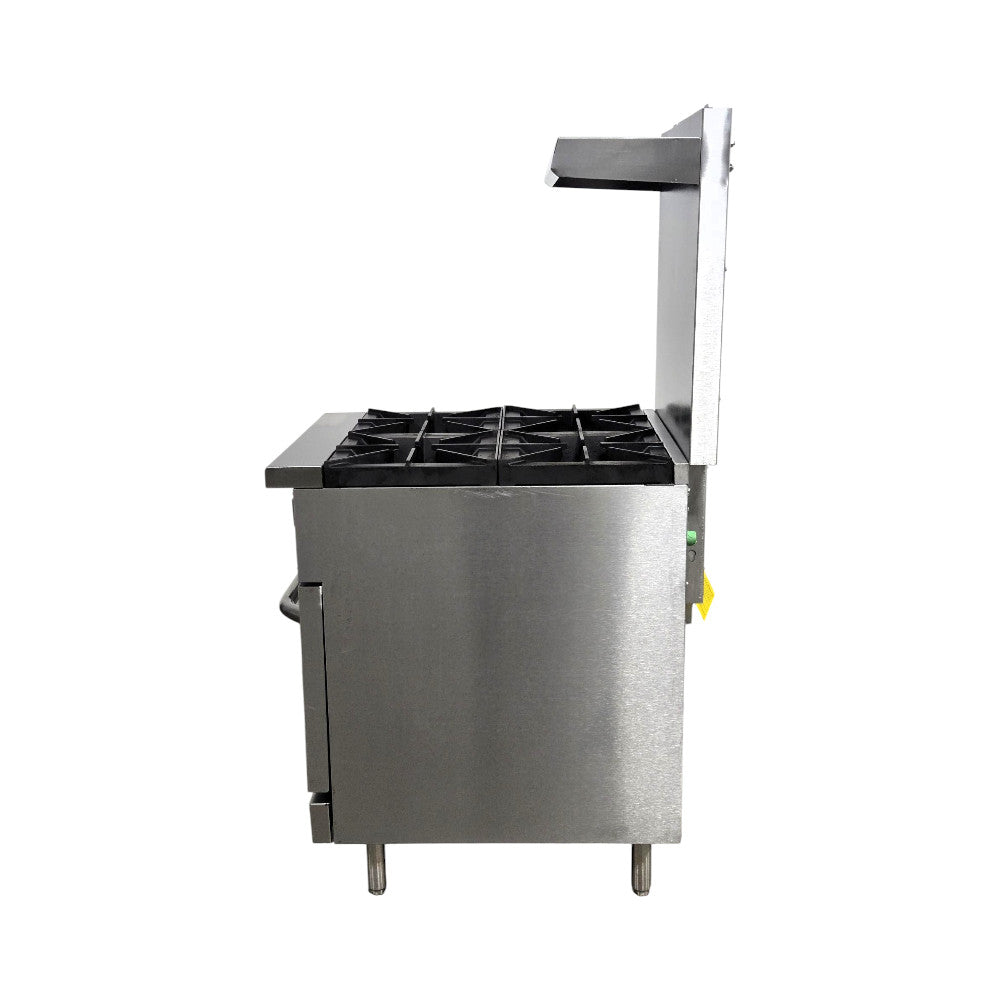 Vulcan SX-24 4 Burner Range with Standard Oven - Natural Gas