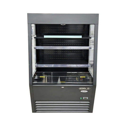 Kool-It - KOM-36XBK - Refrigerated Merchandiser - Open Air