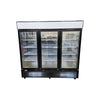 Atosa MCF8728GR 3 Glass Door Merchandiser Freezer