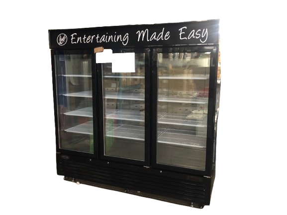 Atosa MCF8728GR 3 Glass Door Merchandiser Freezer