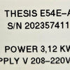 Thesis E54E-A Undercounter Dishwasher