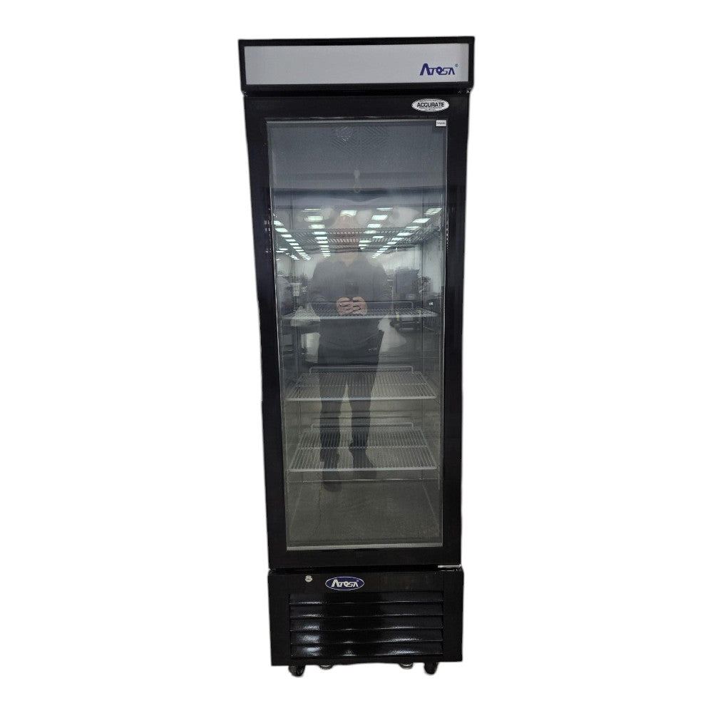 Atosa MCF8725GR Bottom Mount Glass Door Refrigerator