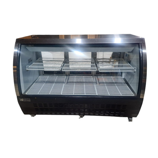 EFI CDC-64 Curved Glass Deli Display - 64 inches