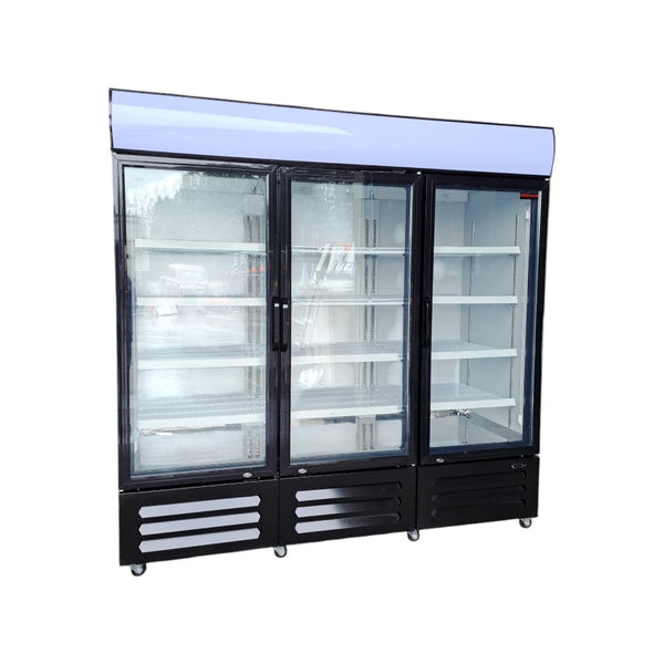 New Air NGR-182-H Refrigerator - Triple Glass Door - 79''