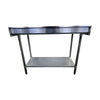 Omcan 22081 Work Table 24x48 With Backsplash
