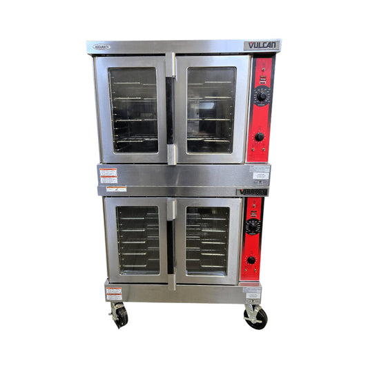 Vulcan VC4GD-11D350K Double Deck Convection Oven - Nat Gas