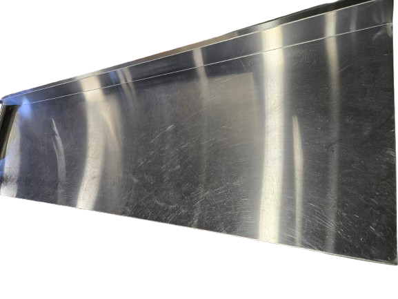 Omcan 44341 24 x 84 All Stainless Steel Table With 4 Backsplash