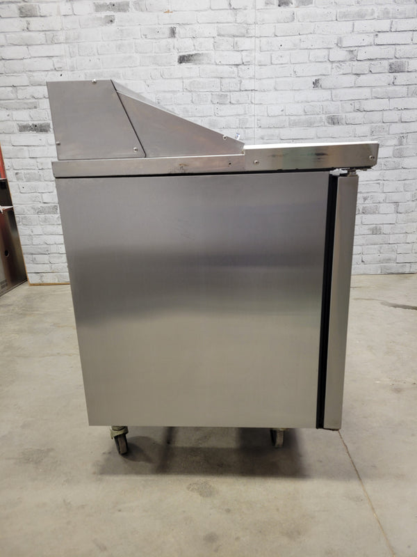 True TSSU-72-12-HC Sandwich Salad Prep Table with Refrigerated Base